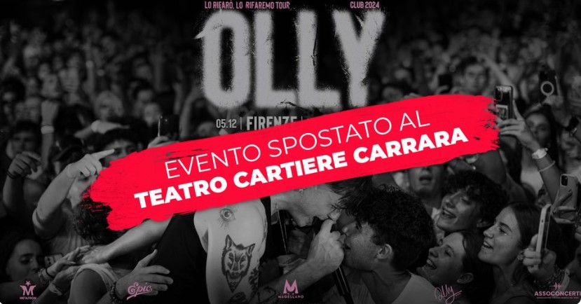 Olly - Lo Rifarò, Lo Rifaremo Tour