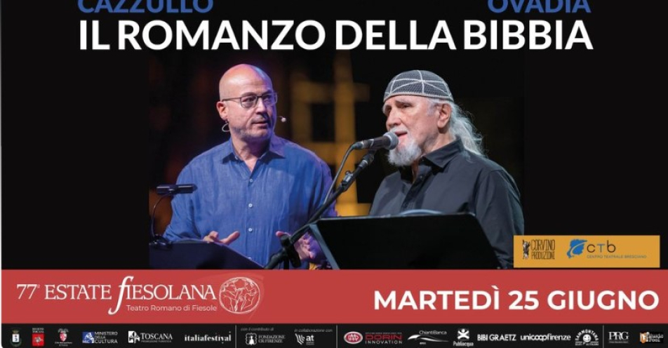 Aldo Cazzullo e Moni Ovadia con Il Romanzo della Bibbia